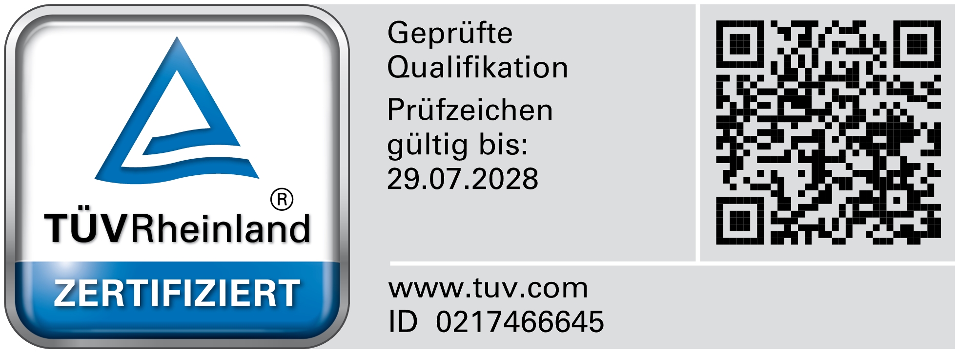 TÜV Signet Datenschutzbeauftragter